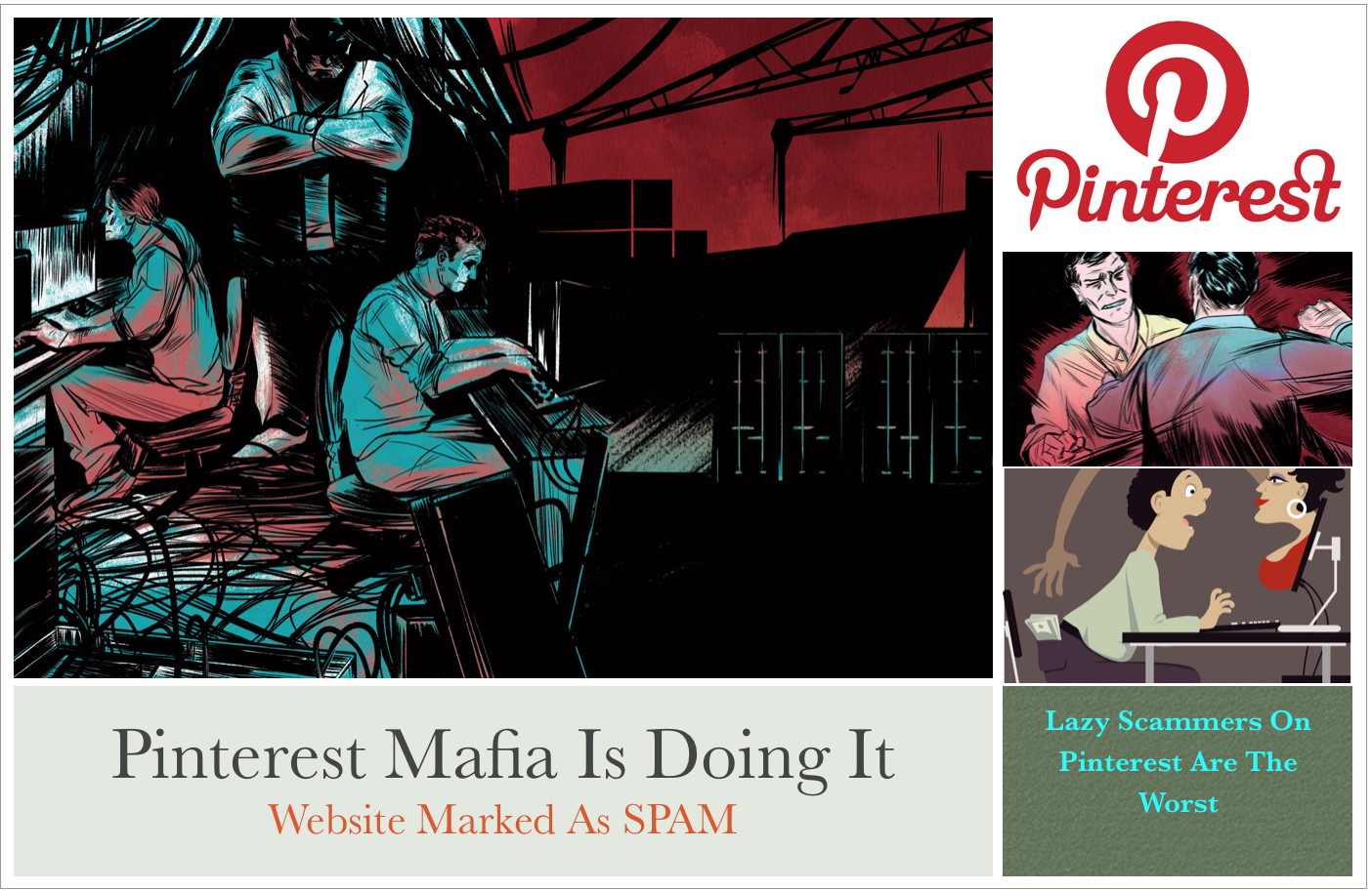 Website Marked As SPAM on Pinterest? The Mafia Is Doing It
