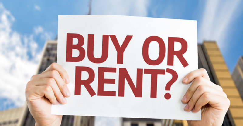 buy vs rent home