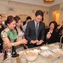 Trudeau attends a charity